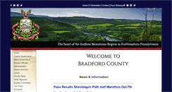 Desktop Screenshot of bradfordcountypa.org
